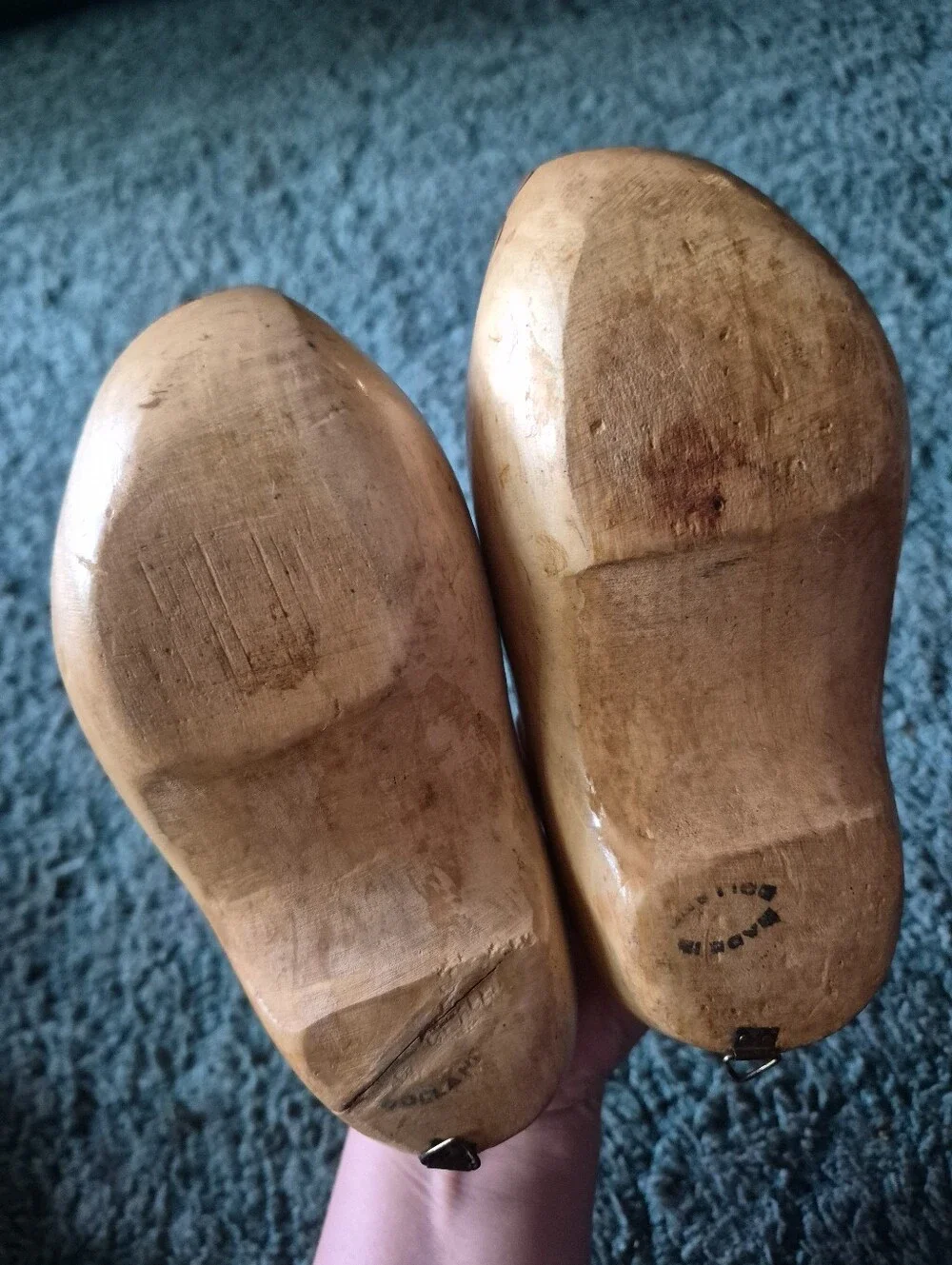 Vintage Holland Handmade Dutch Shoes Hanging Decorations